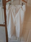 CW Classics White Cropped Pants 1x — photo 1