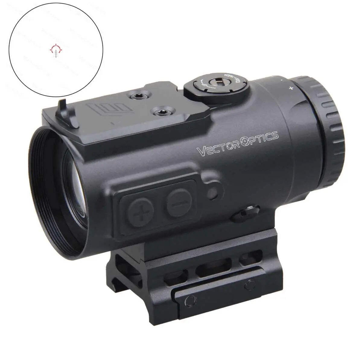 Viseur micro prisme Paragon 4x24 compact avec reticule 1 MOA pour tir de precision