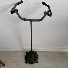 Unrestored Iron Edwardian Fish Bowl Stand 31 high