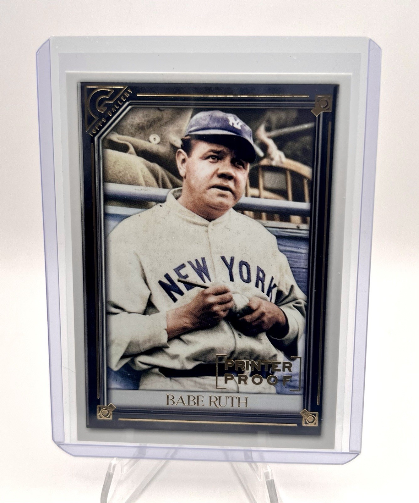 2021 Topps Gallery - Babe Ruth #141 Printer Proof