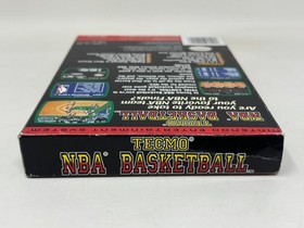 NES Nintendo - Tecmo NBA Basketball - CIB Complete in Box / Tested (1992)
