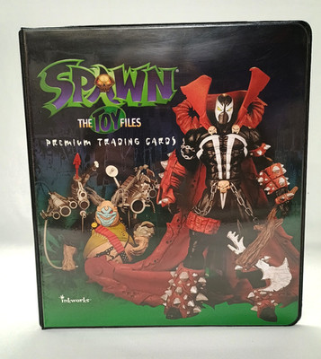 Inkworks SPAWN The Toy Files Trading Card 3 Ring Binder Folder