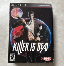 XSEED Games Killer Is Dead PS3 NTSC-U/C M 2013 w/ Soundtrack CD & Art Book