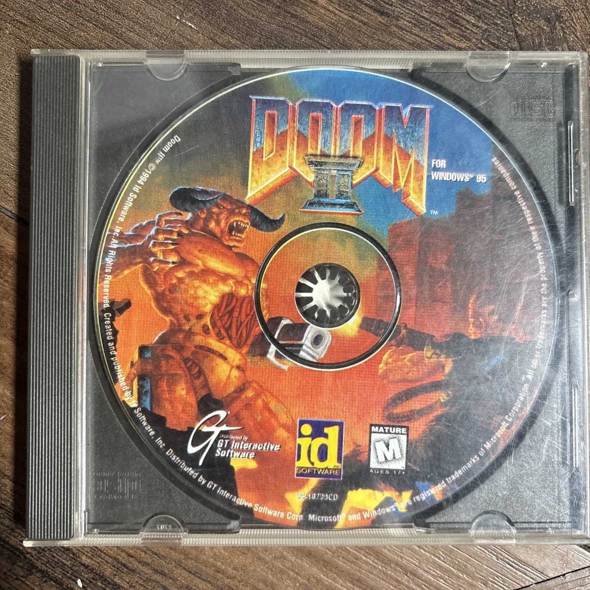 極美品/完品】PCゲーム DOOM II for Windows 95 極美品/完品】PCゲーム