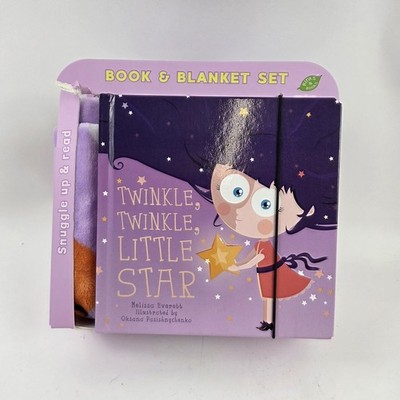 Twinkle, Twinkle, Little Star Book & Blanket Combo Set Read Description
