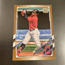 2021 Topps Francisco Lindor #309 Gold /2021
