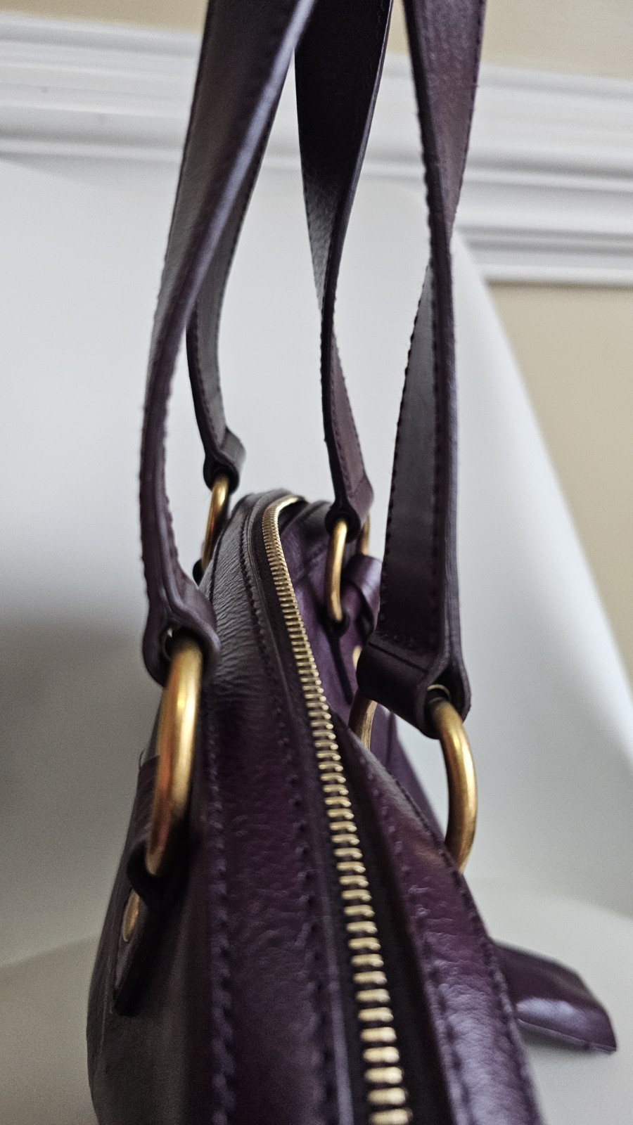 YSL Yves Saint Laurent Purple Muse Rive Gauche Sh… - image 14