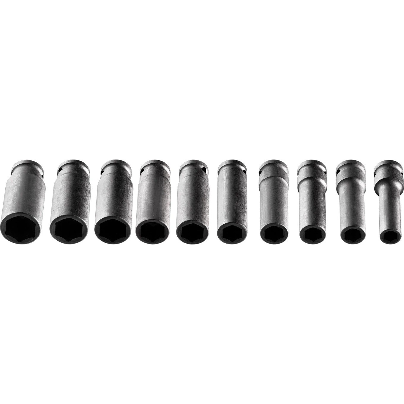 Neo Tools Schwarz 10 Tlg. Stecknuss Set, 1/2', 10-24 Mm Crmo - Bild 3