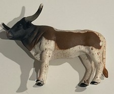 Terra by Battat Longhorn Steer AN2627 Farm Animal Ranch Bull Cow