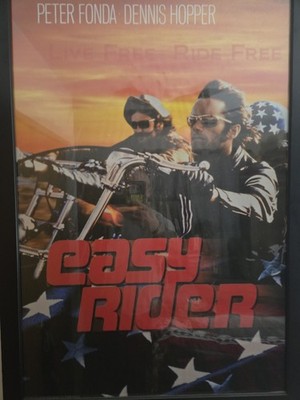 Movie poster...EASY RIDER..24×36 laminated n ready to frame..