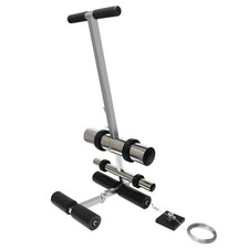 Upgraded Wider Basketball Court Marking Kit - Line Tape Silver/Black