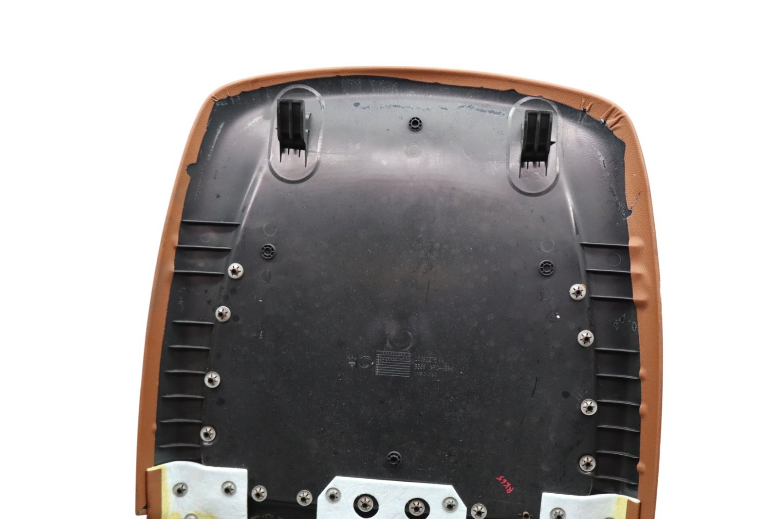 14-17 Maserati Ghibli Front Right Side Seat Back Plate Cushion Cover Oem