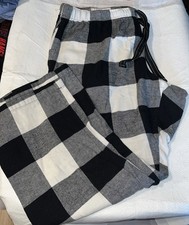 Old Navy 100 Cotton Block PAJAMA PANT Sz XL Sleep Lounge No Pockets