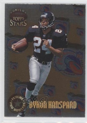 1997 Topps Stars Future Pro Bowlers Byron Hanspard #FPB4 Rookie RC 0a3