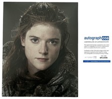 Rose Leslie Signed 8x10 “Game Of Thrones” Autographed “Ygritte” ACOA