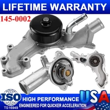 Water Pump w/Gasket and Thermostat Housing for 11-20 Jeep Grand Cherokee 3.6L IV