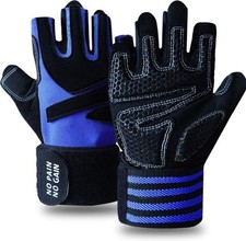 Weight Lifting Gloves Gym with Wrist Support for Men Full Palm Protection Grip 
