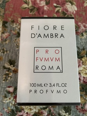 Profumum Roma FIORE D'AMBRA 3.4 Oz Eau de Parfum Spray ~ Unisex ~ Sealed