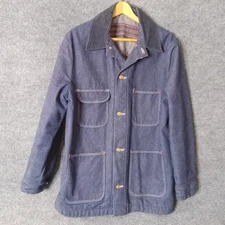 70's Blue Bell Blanket Lined Chore Barn Coat Men Size 107 Pit 22.5