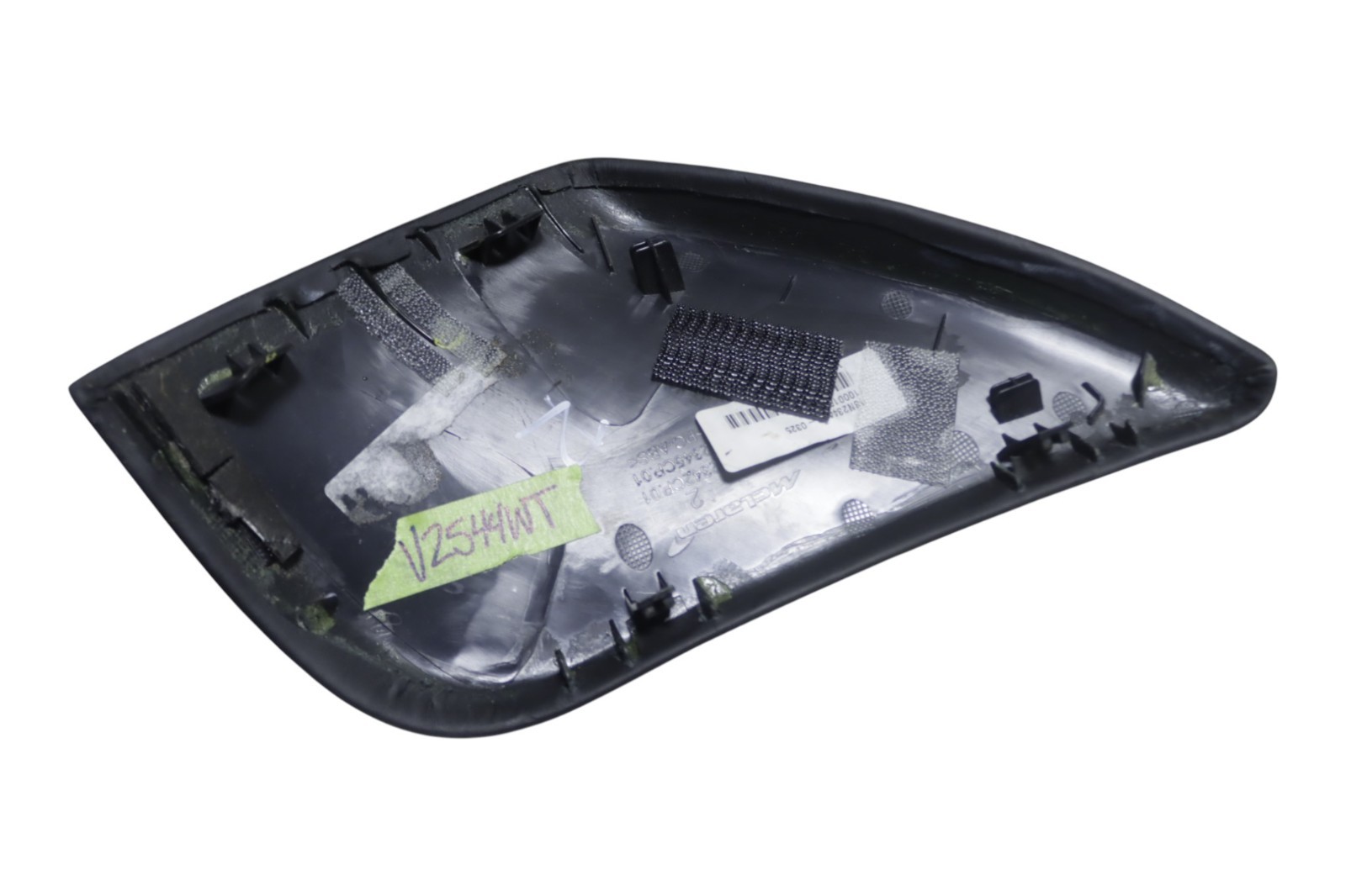 McLaren 570S Front Left & Right Dash End Cap Set (2) Leather 2016 - 2021 OEM
