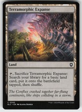 Terramorphic Expanse Commander: Bloomburrow 345 C NM MTG