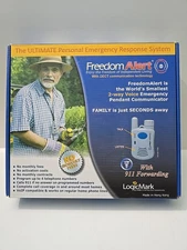 LogicMark Freedom Alert Fall Emergency System 35511 - Open Box - No Batteries
