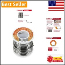 1Lb Solder Spool for Stained Glass - 60% Tin, 40% Lead, USA Made