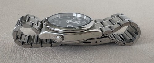 Orologio Uomo SEIKO Automatico Arabo Quadrante Nero 21 Jewel;Z855 - Foto 5 di 11