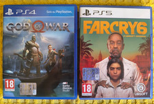 Bundle Videogiochi Playstation God of War PS4 e Far Cry 6 PS5