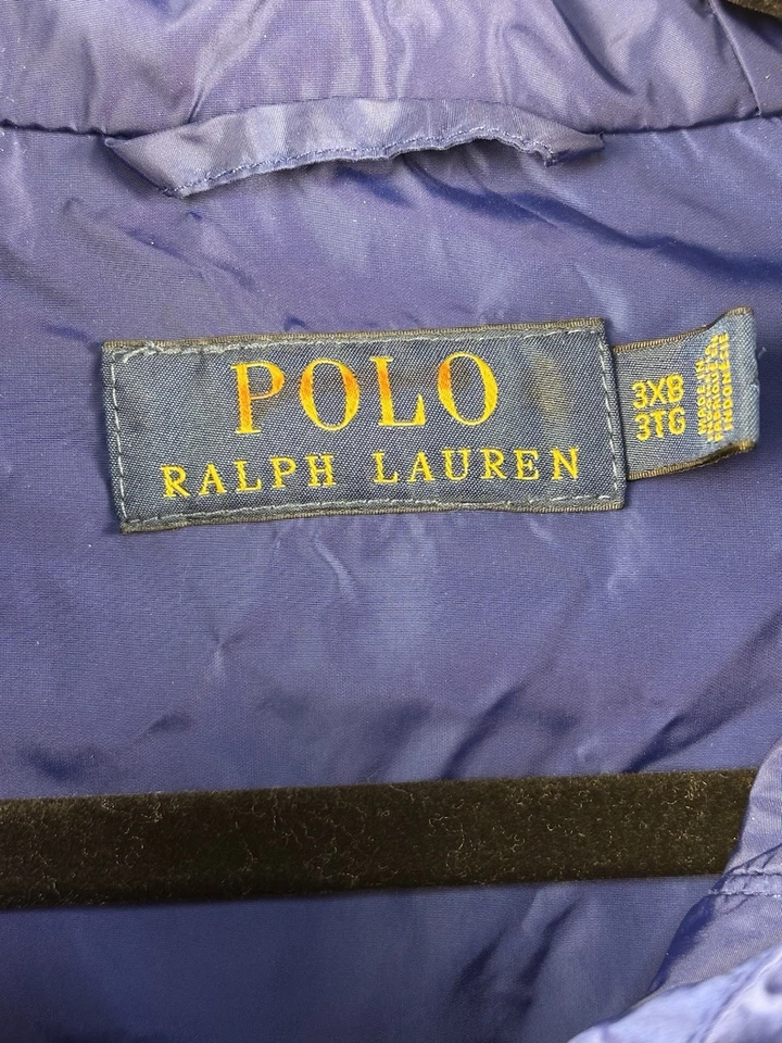 Ralph Lauren Мужская синий с капюшоном полный легкий путешественников куртка - 3XB - Изображение 4 из 4