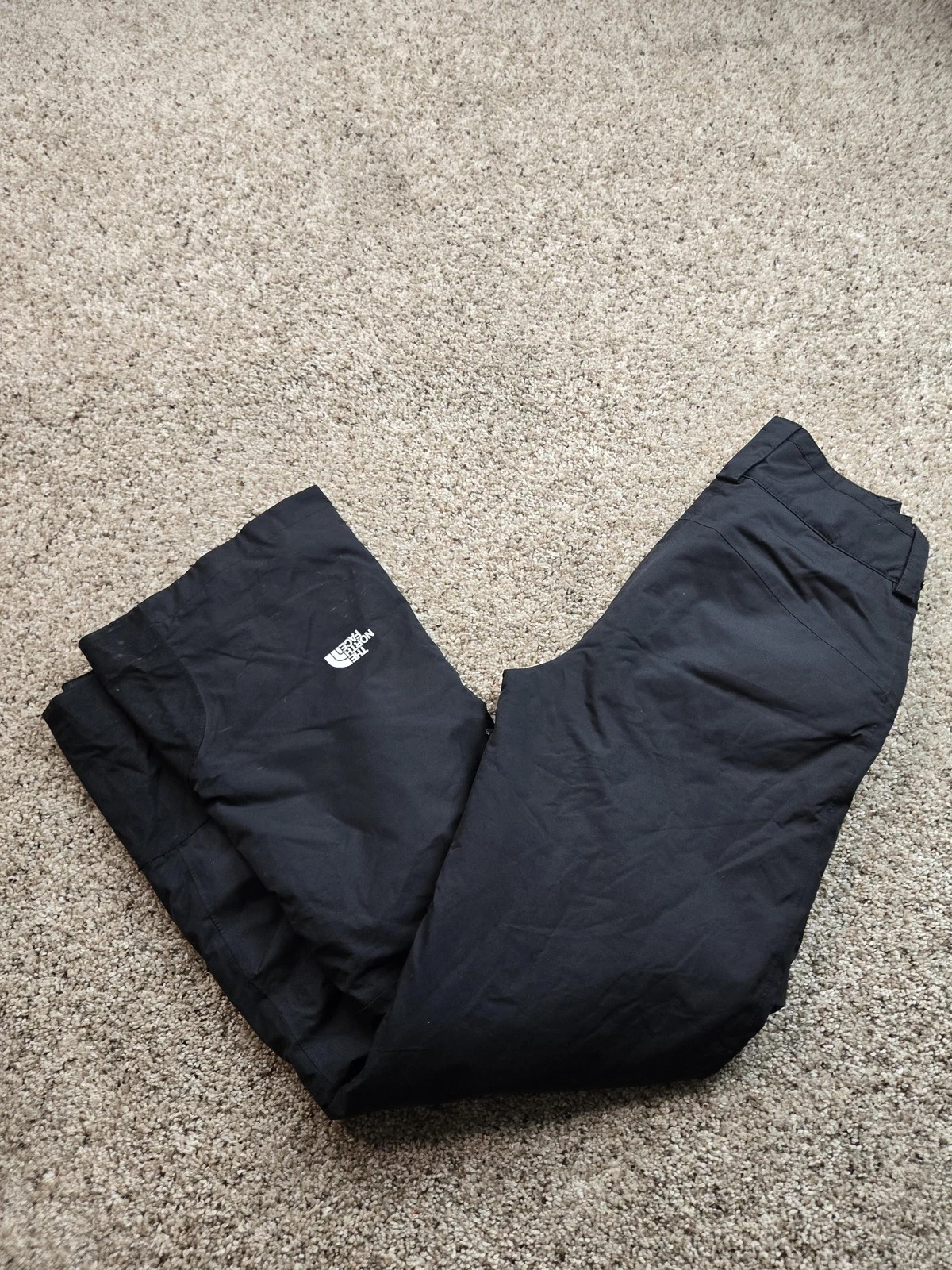 The North Face Summit Series Snow Pants Womens Small Black HyVent Waterproof Ski