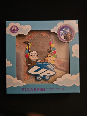 Disney Pixar Jumbo Pin UP 15th Anniversary LE 750 - Carl Russell jumbo D23 2024