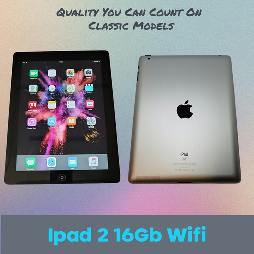Sehr gutes Apple iPad 2 A1395 16GB Wi-Fi Grau IOS Tablet läuft iOS 9