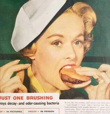 1958 Gleem GL-70 Toothpaste Advertisement Vintage Dental Hygiene Beauty DWII21