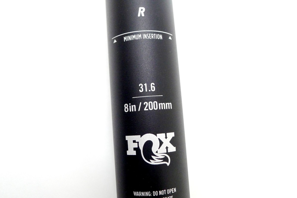 Fox Transfer Factory 31.6mm x 200mm Remote Dropper Seatpost Fox Transfer Factory 31.6mm x 200mm Remote Dropper Seatpost
