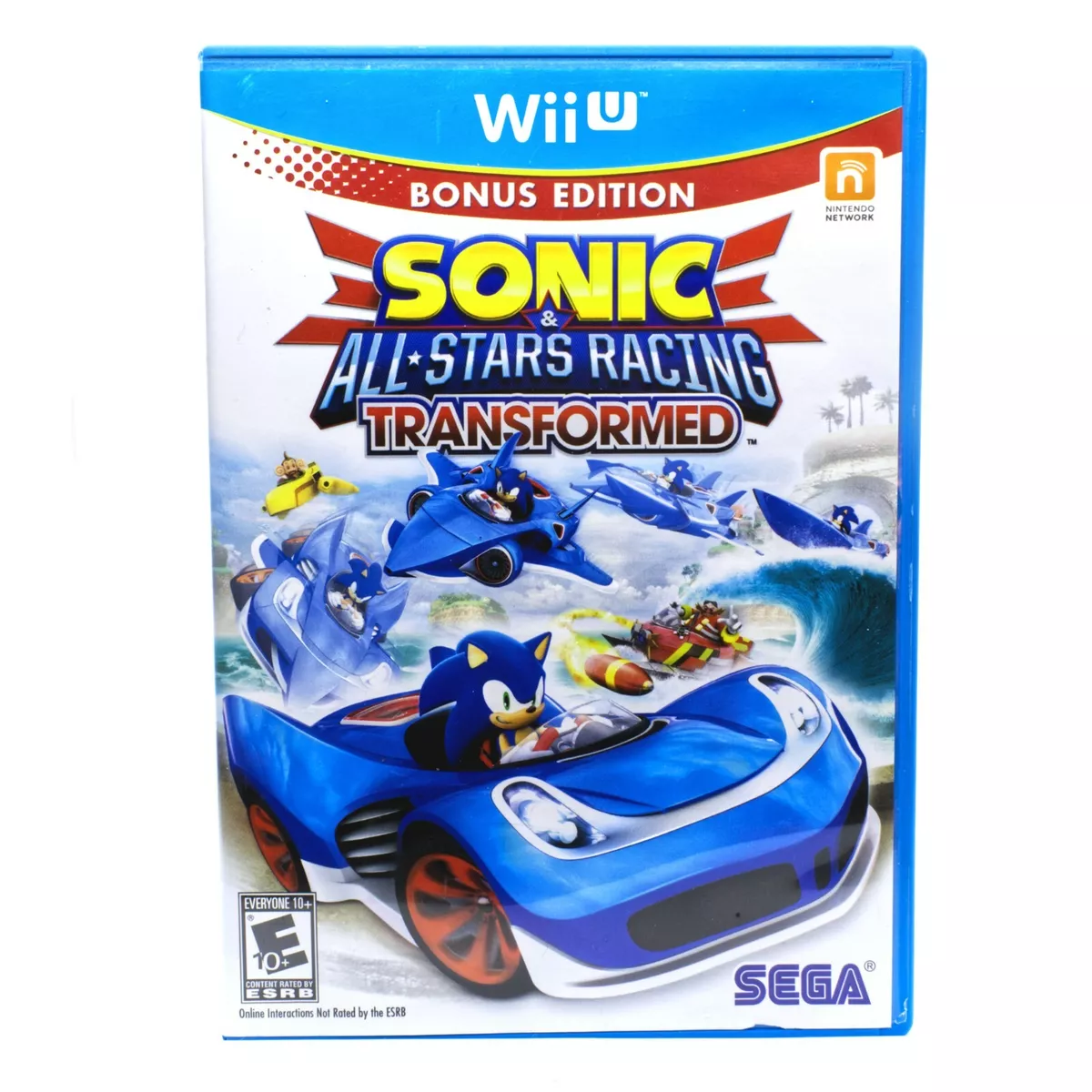  Sonic & All-Stars Racing Transformed (Nintendo Selects) - Nintendo  Wii U : Sega of America Inc: Video Games