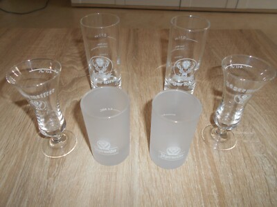 Jägermeister: 3x2 Gläser - Tonic, Shot - tadellos