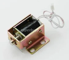 Electronic Latch Lock Catch Door Gate 6V DC Electric Release Assembly Solenoid