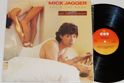 MICK JAGGER -She's The Boss- LP CBS Records (86310) near mint