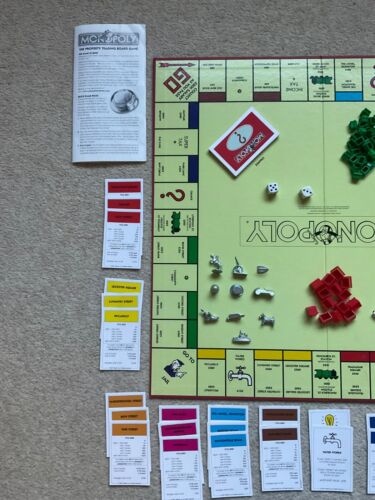 Waddingtons Monopoly Board Game 1993 - Vintage Red Box & 100% Complete - VGC - Picture 8 of 14