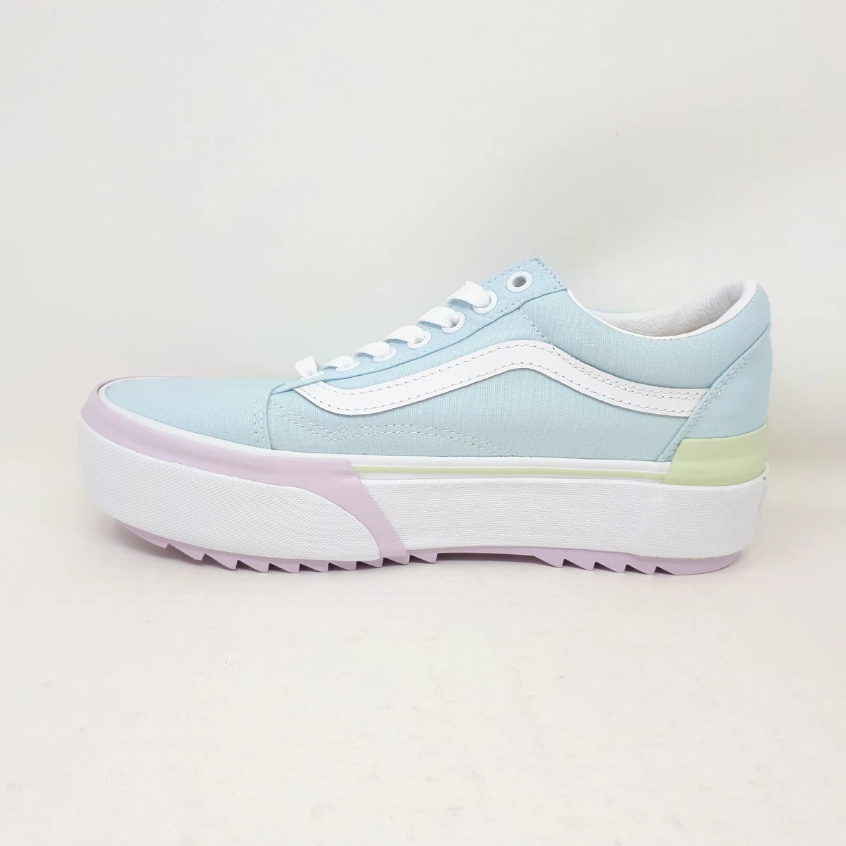 Light blue hotsell platform vans