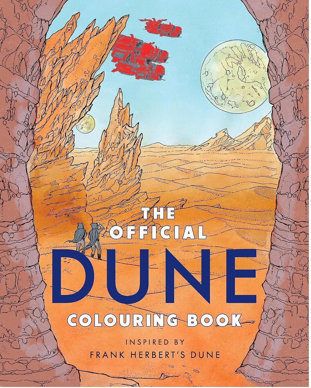 The Official Dune Colouring Book Herbert, Frank Paperback New