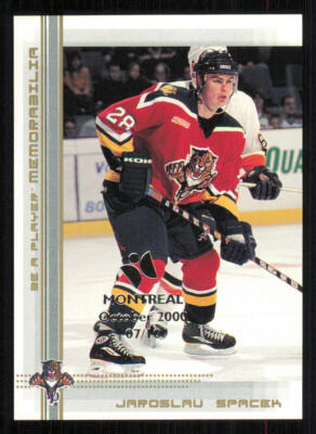 2000-01 BAP Memorabilia Montreal Olympic Stadium Show #276 Jaroslav Spacek /10