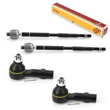 Inner & Outer Tie Rod End Kit for 2011-2017 Honda Odyssey EV800909 ES800333 4PCS