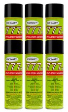 QTY6 12oz Can of Polymat 777 Spray Glue UPHOLSTERY Adhesive