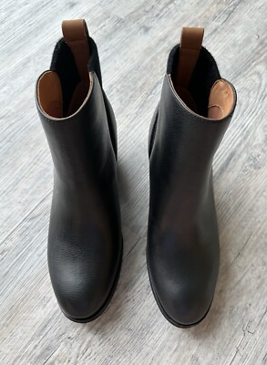 Gentle Souls by Kenneth Cole Clint Western Bootie Black Leather