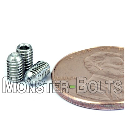 Extra Short (12) M3 x 5mm Stainless Steel Guitar Bridge Saddle Height Screws set