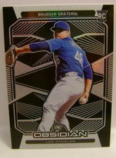 BRUSDAR GRATEROL #26 RC ROOKIE CARD OBSIDIAN PANINI CHRONICLES BASEBALL 2020
