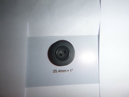 Antique Goodyear Black Button - Picture 4 of 4
