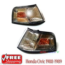New 1-pair Honda Civic Sh4 Ef2 Corner Lamp Light 1988-1989 4th-gen Ed Ef Sedan